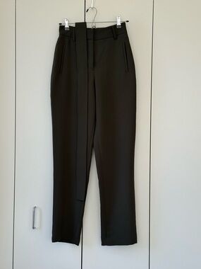 Aritzia Wilfred jallade tie front dress pant green size 0